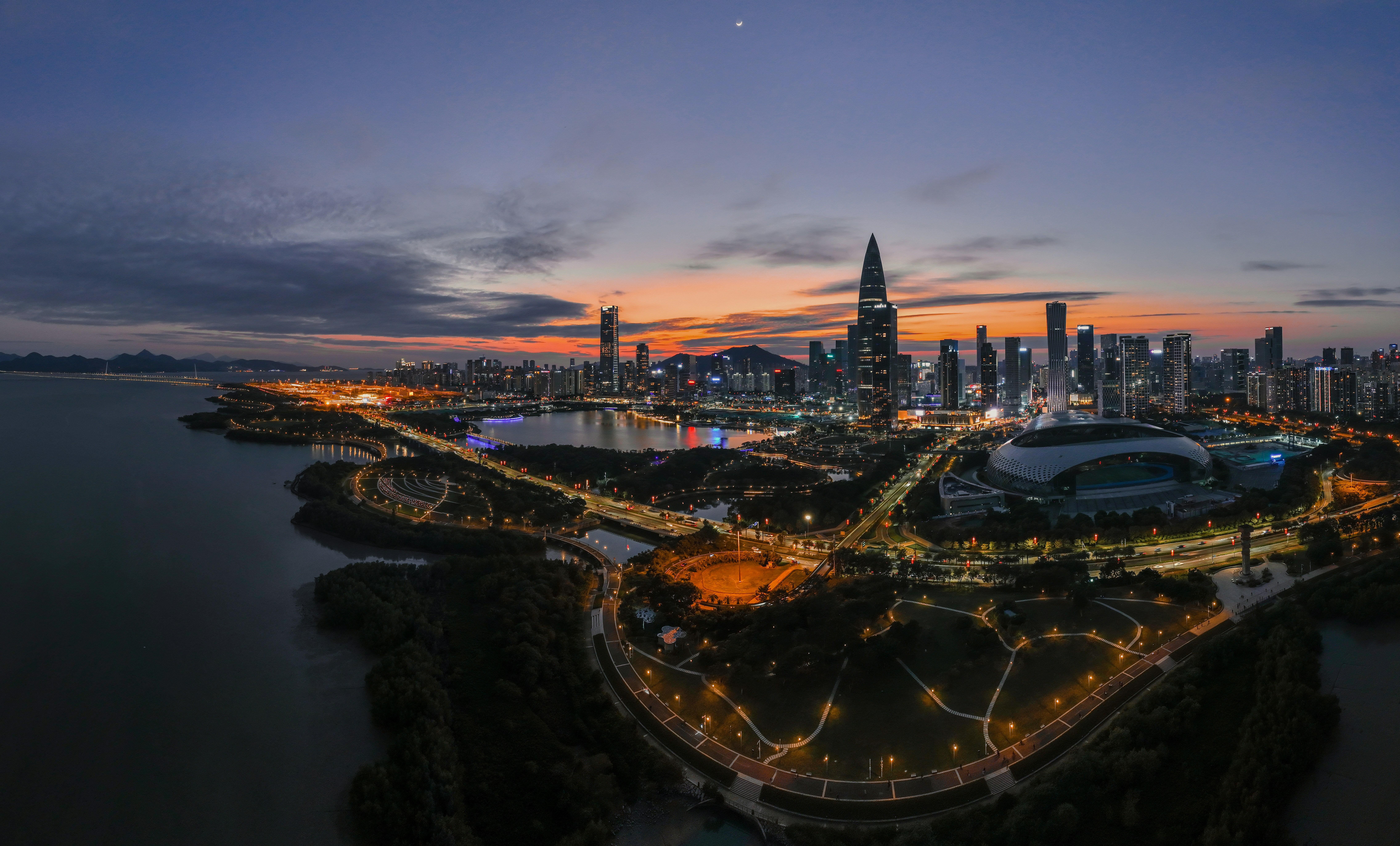 Shenzhen City Skyline